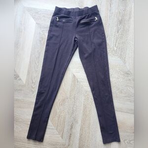 Skinny Legging Stretch Equestrian Riding Pants - Brown